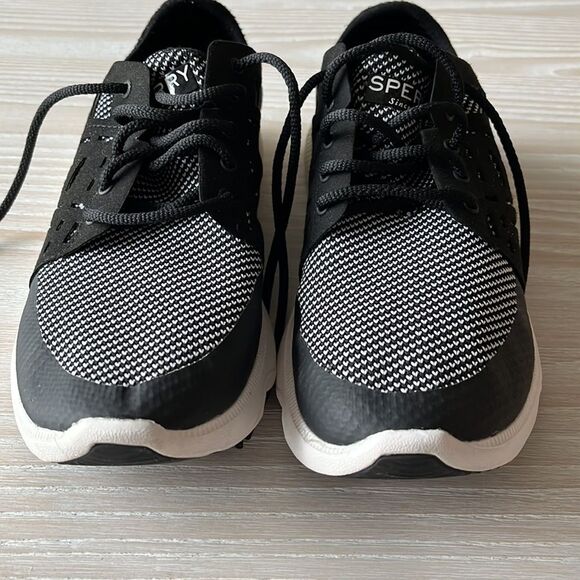 Sperry black athletic sneakers size 9.5 - Picture 7 of 12